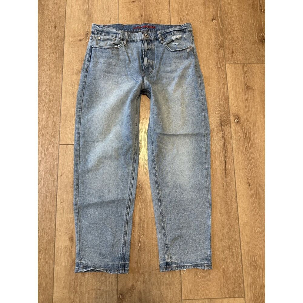 Lucky Brand Women's Boy Mid Rise Relaxed Straight Jeans 12/31R EUC!